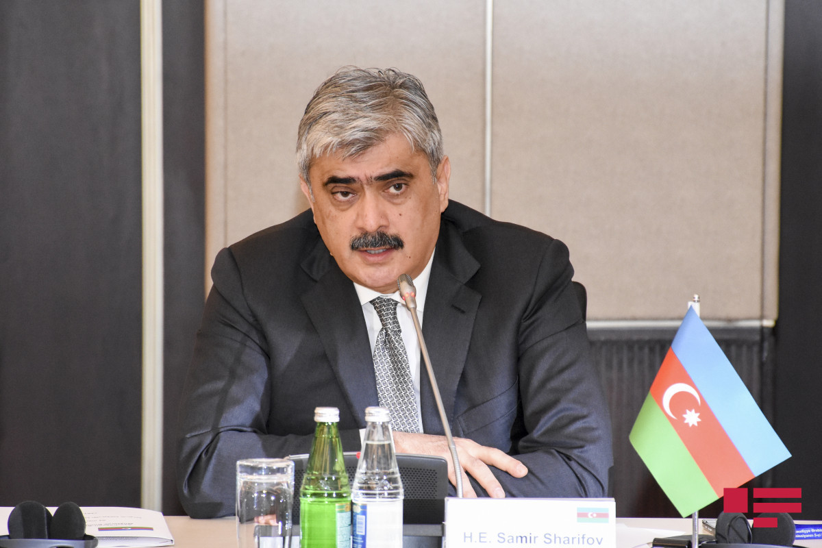 Azerbaijani Minister of Finance Samir Sharifov