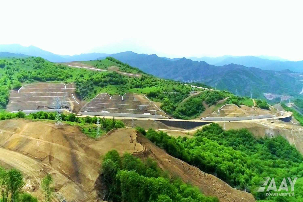 Construction of the Ahmadbayli-Fuzuli-Shusha highway is rapidly underway-PHOTO -VIDEO 