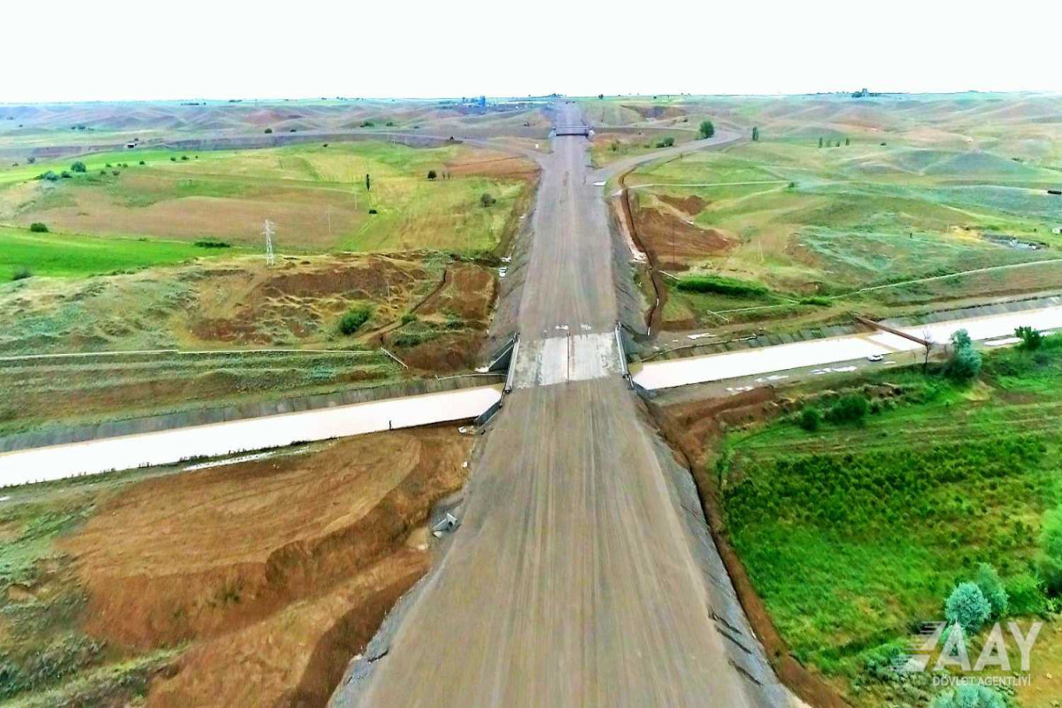 Строительство дороги Ахмедбейли-Физули-Шуша продолжается ускоренными темпами -ВИДЕО 