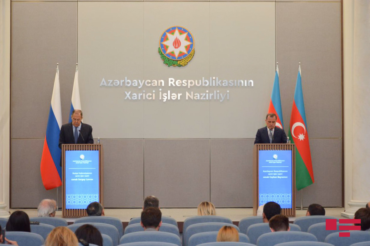 Lavrov: "We are interested in Russian companies' joining restoration of Azerbaijani territories"