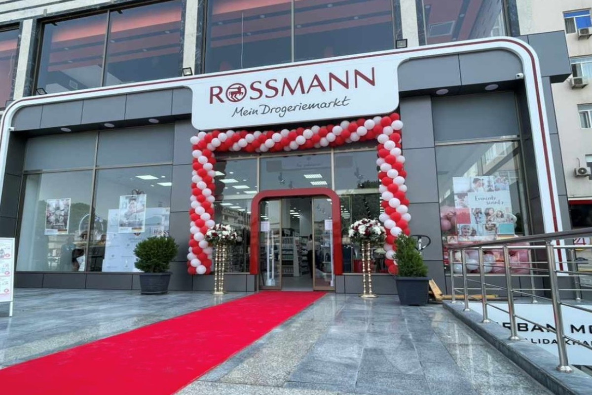 “Veysəloğlu” alman markası “Rossmann”ı ölkəmizə gətirdi - FOTO 