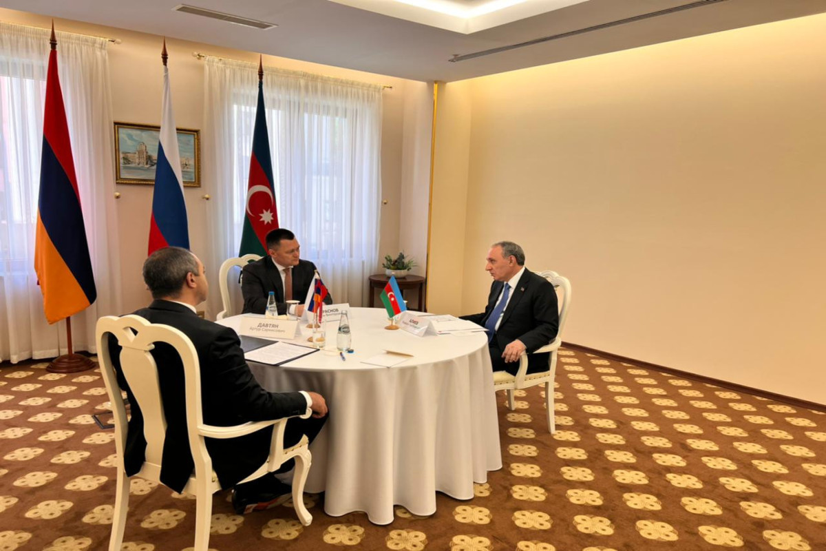 Prosecutors General of Azerbaijan, Armenia and Russia met-PHOTO 