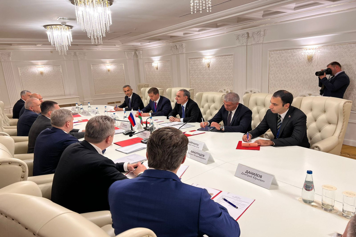 Kamran Əliyev Rusiyanın Baş prokuroru ilə görüşüb - FOTO 