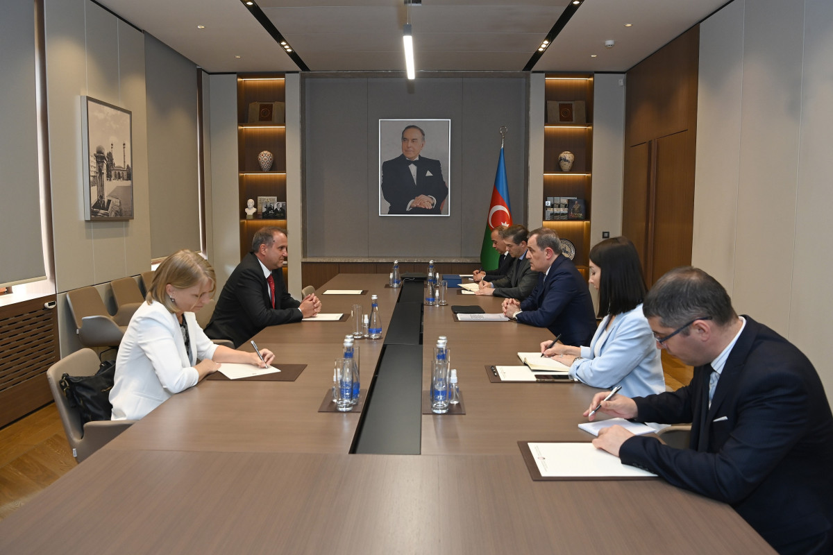 Джейхун Байрамов встретился с послом Венгрии