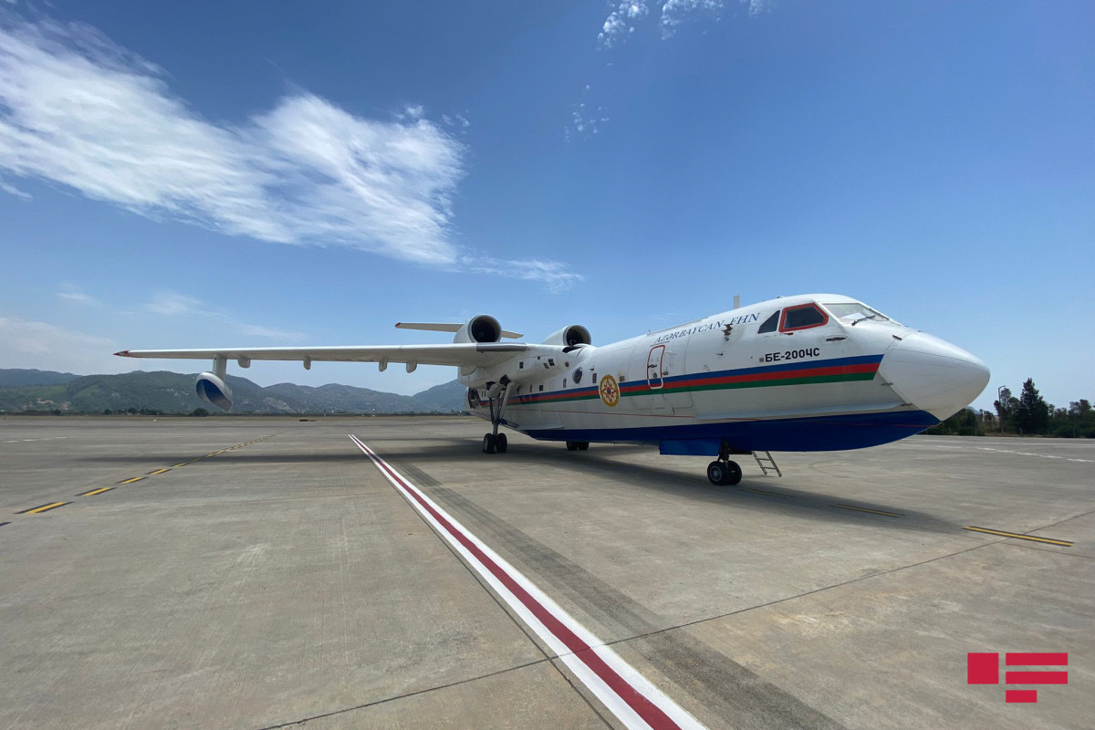 самолет-амфибия МЧС Азербайджана