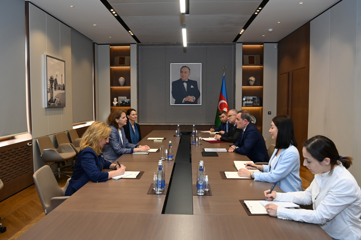 Джейхун Байрамов встретился с главой азербайджанского представительства МККК