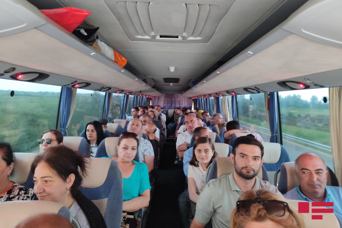 First passenger bus, left Baku for Fuzuli, reaches its destination-UPDATED 