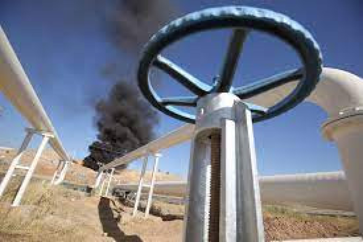 Gas field in Iraq