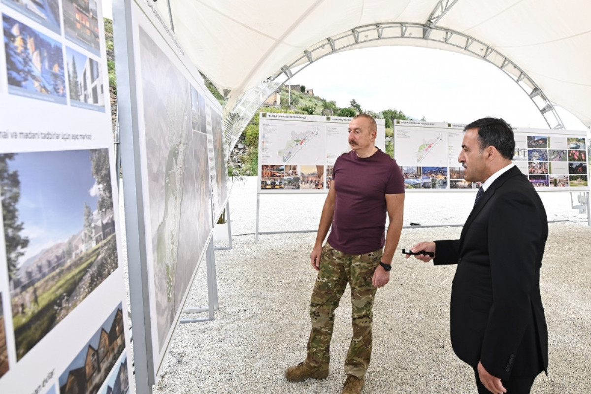Master Plan of Kalbajar was submitted, foundation stone for Occupation and Victory Museums Complex was laid-UPDATED 