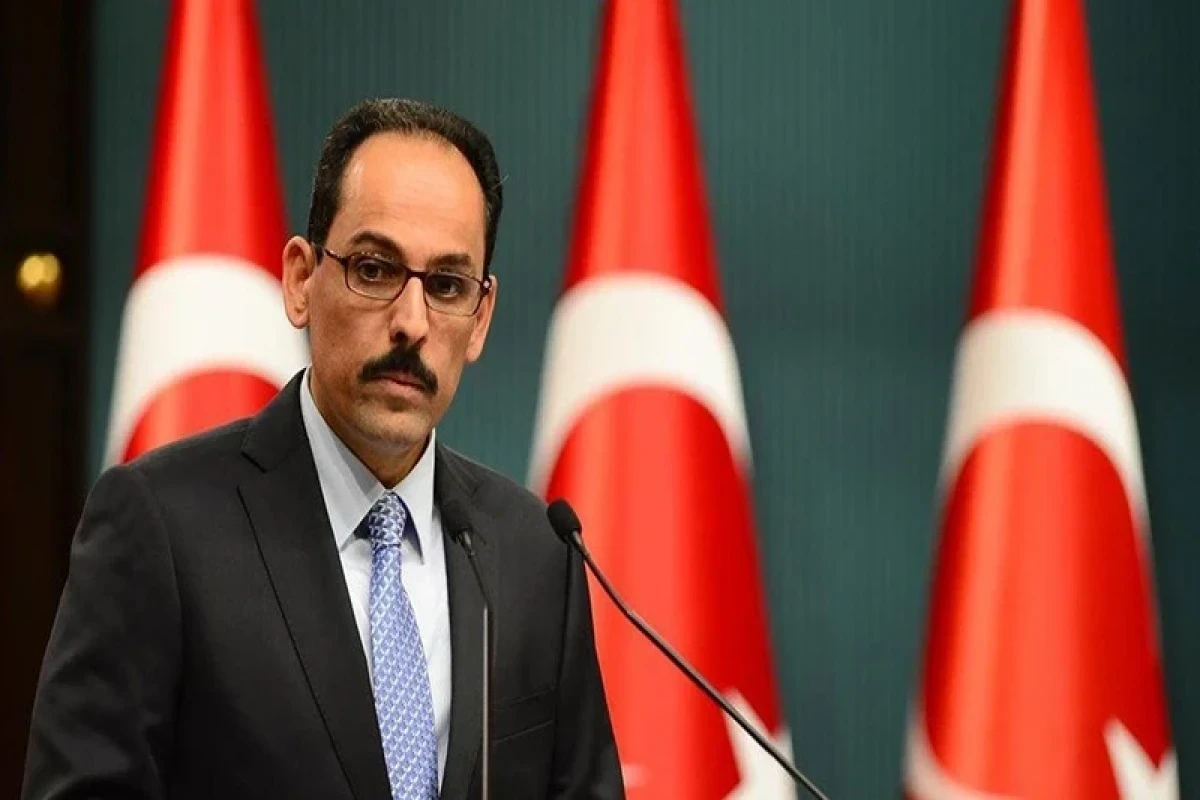 пресс-секретарь президента Турции Ибрагим Калын