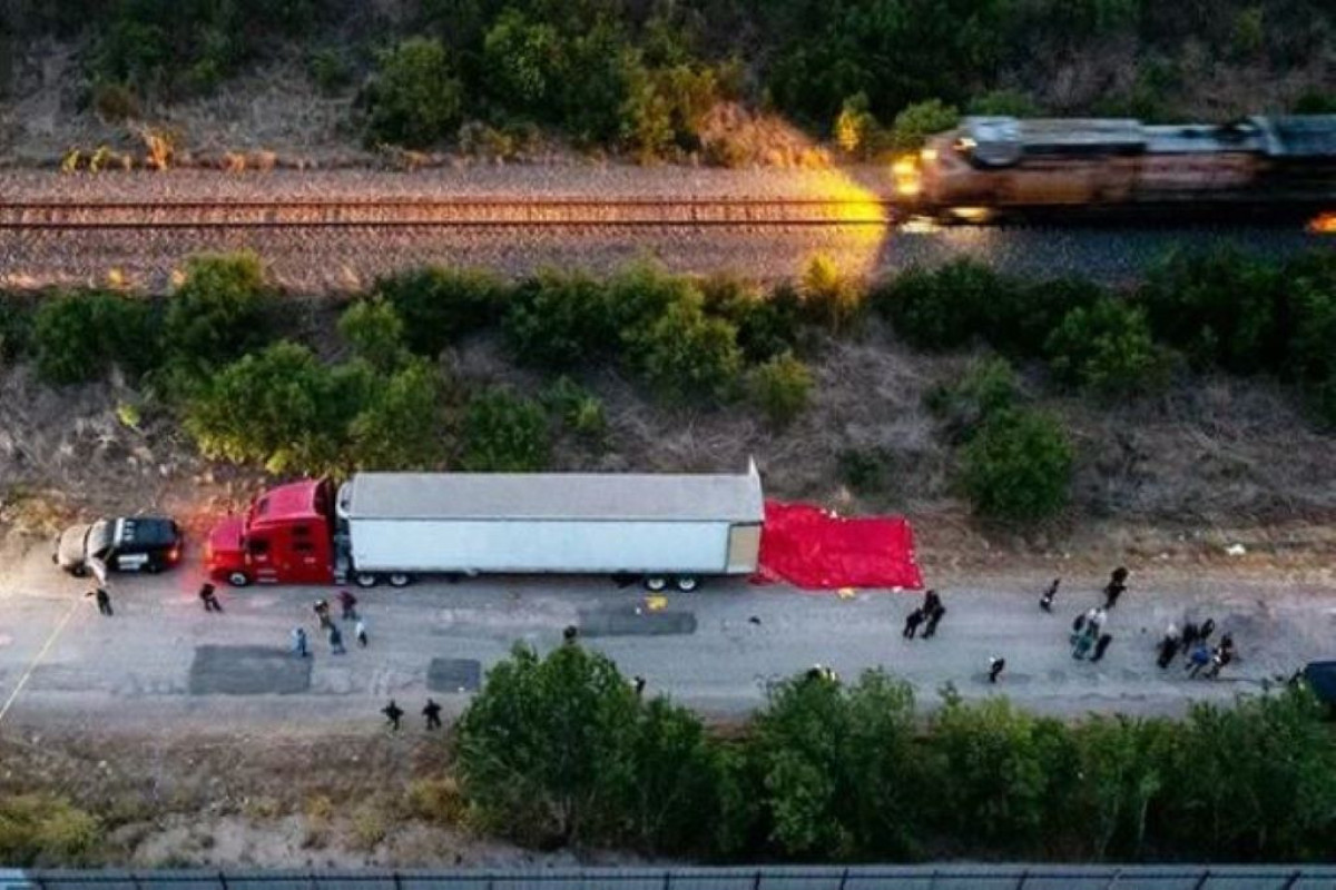 46 migrants found dead in back of tractor trailer in San Antonio