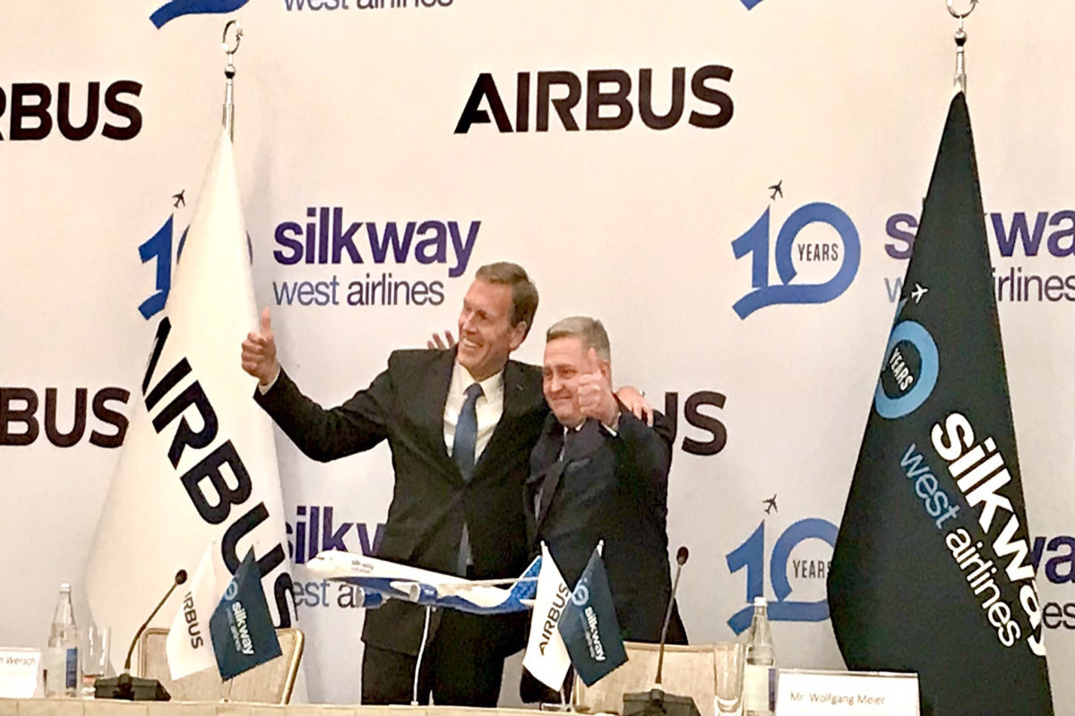 Airbus, Silkway West Airlines sign agreement on purchase of two freighters