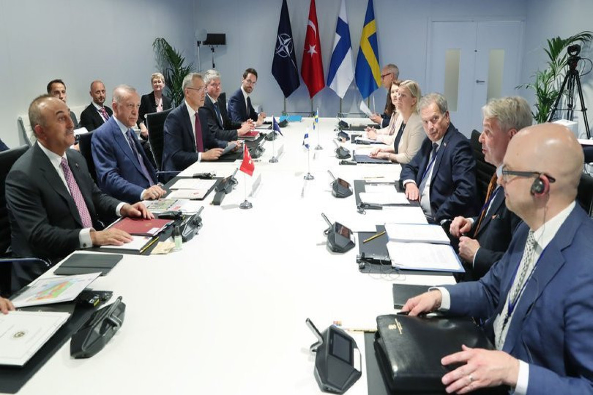 Встреча лидеров Турции, Швеции, Финляндии и НАТО в Мадриде