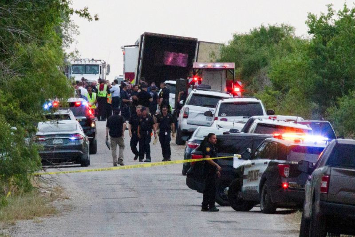 Two Mexicans charged after death of 51 migrants in sweltering Texas truck