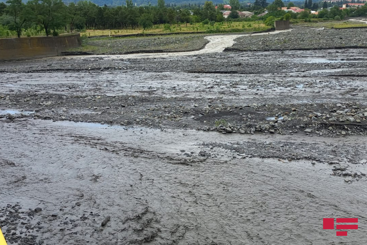 Проливные дожди и сильный ветер нанесли ущерб инфраструктуре Загатальского района -ВИДЕО 
