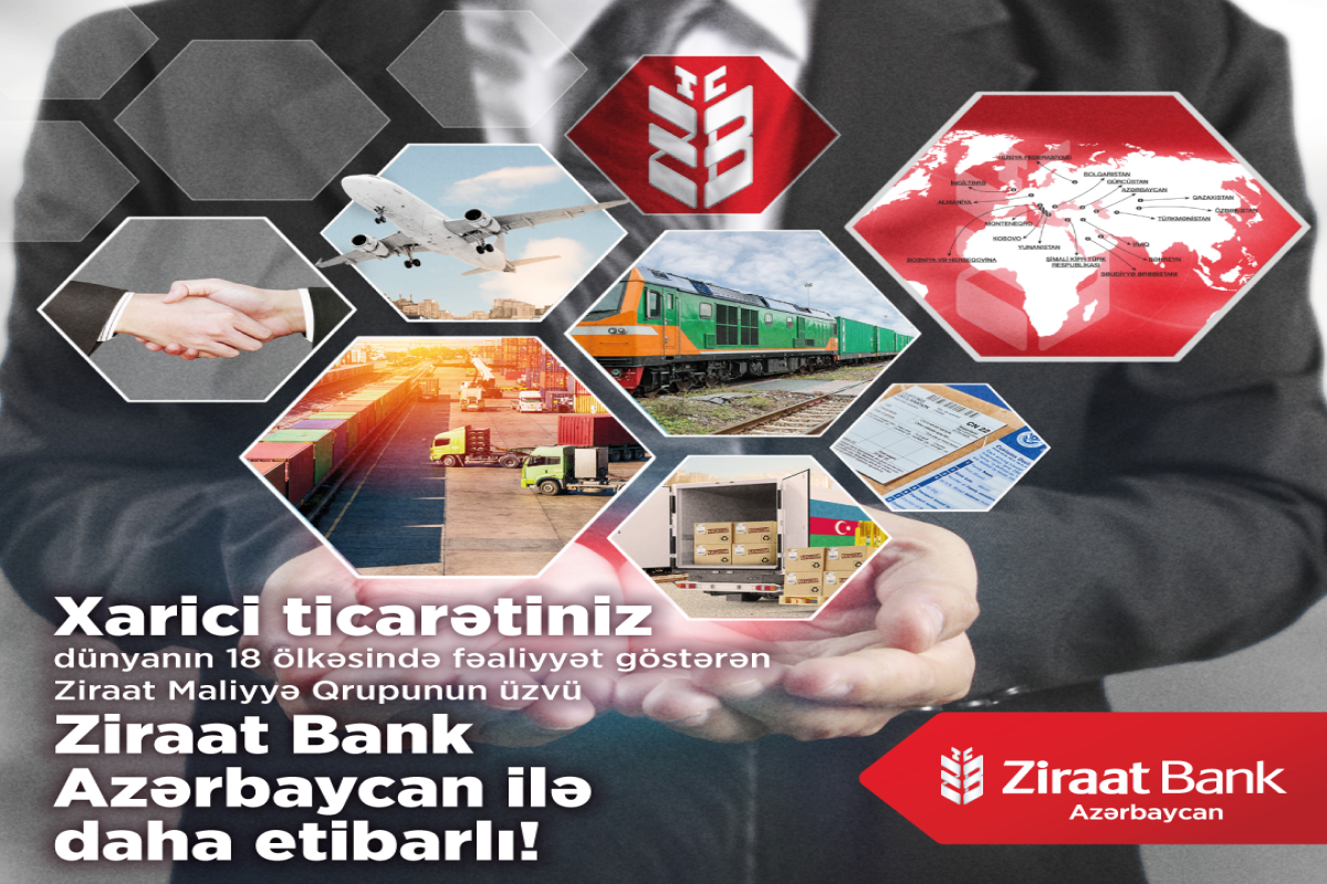 "Ziraat Bank Azərbaycan”dan xarici ticarət iştirakçılarına hərtərəfli dəstək!