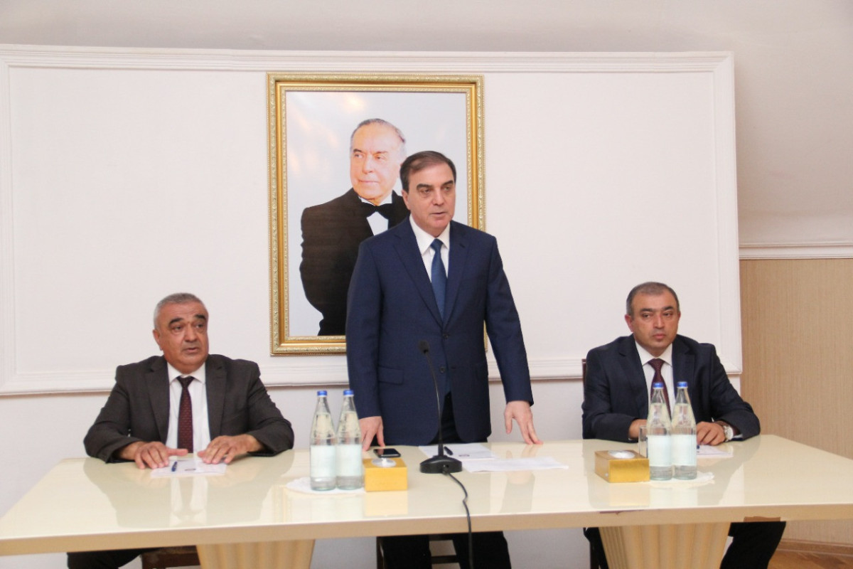 Gəncədə sakinlərlə növbəti səyyar görüş keçirilib - FOTO 