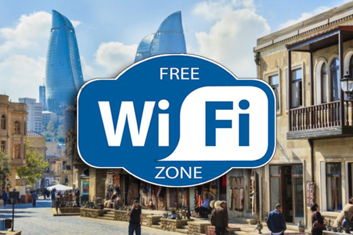 В 14 парках Баку прекращена услуга общественного Wi-Fi 