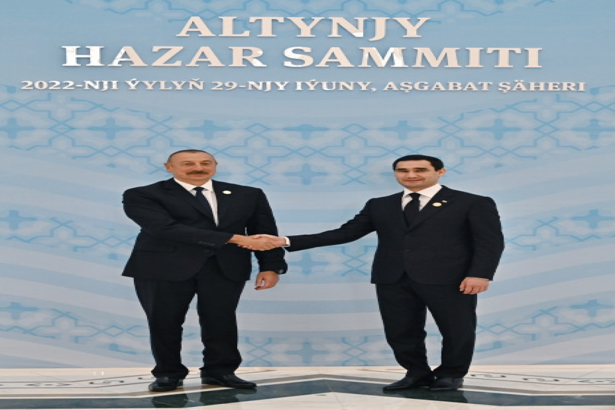 Президент Ильхам Алиев участвует в VI Саммите глав прикаспийских государств