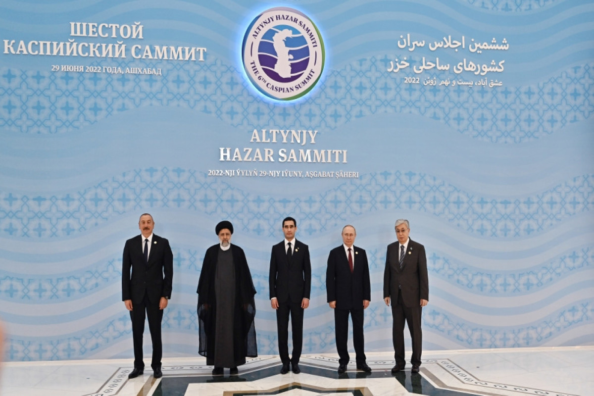 President of Azerbaijan Ilham Aliyev attended an official reception in Ashgabat