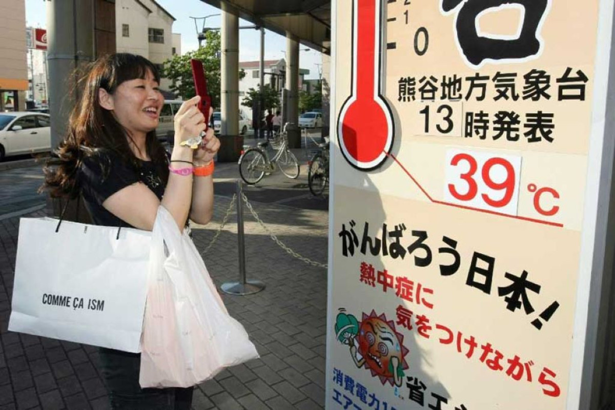 Japan swelters in hottest temperatures for 150 years