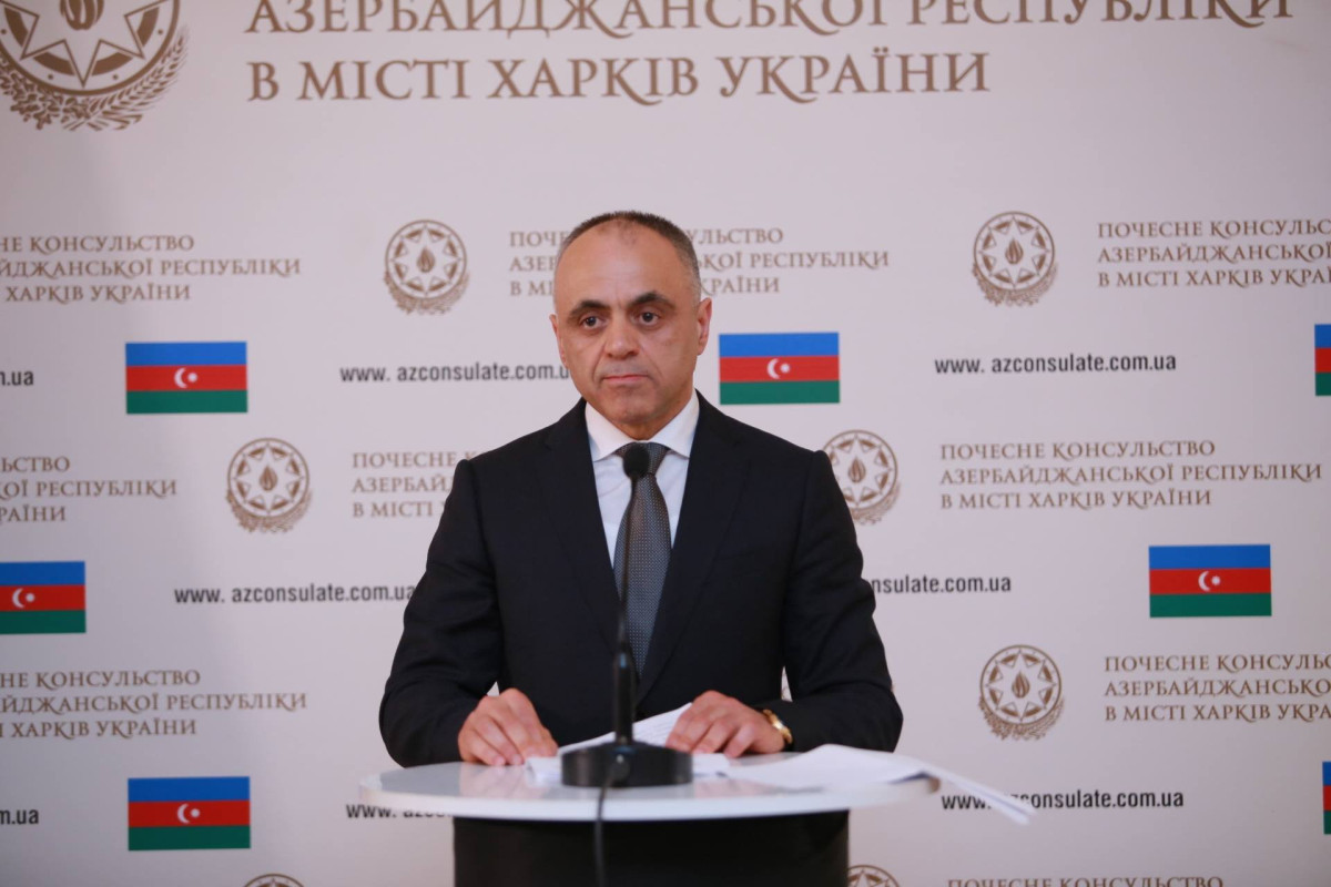 Afghan Salmanov, Honorary Consul of Azerbaijan in Kharkiv