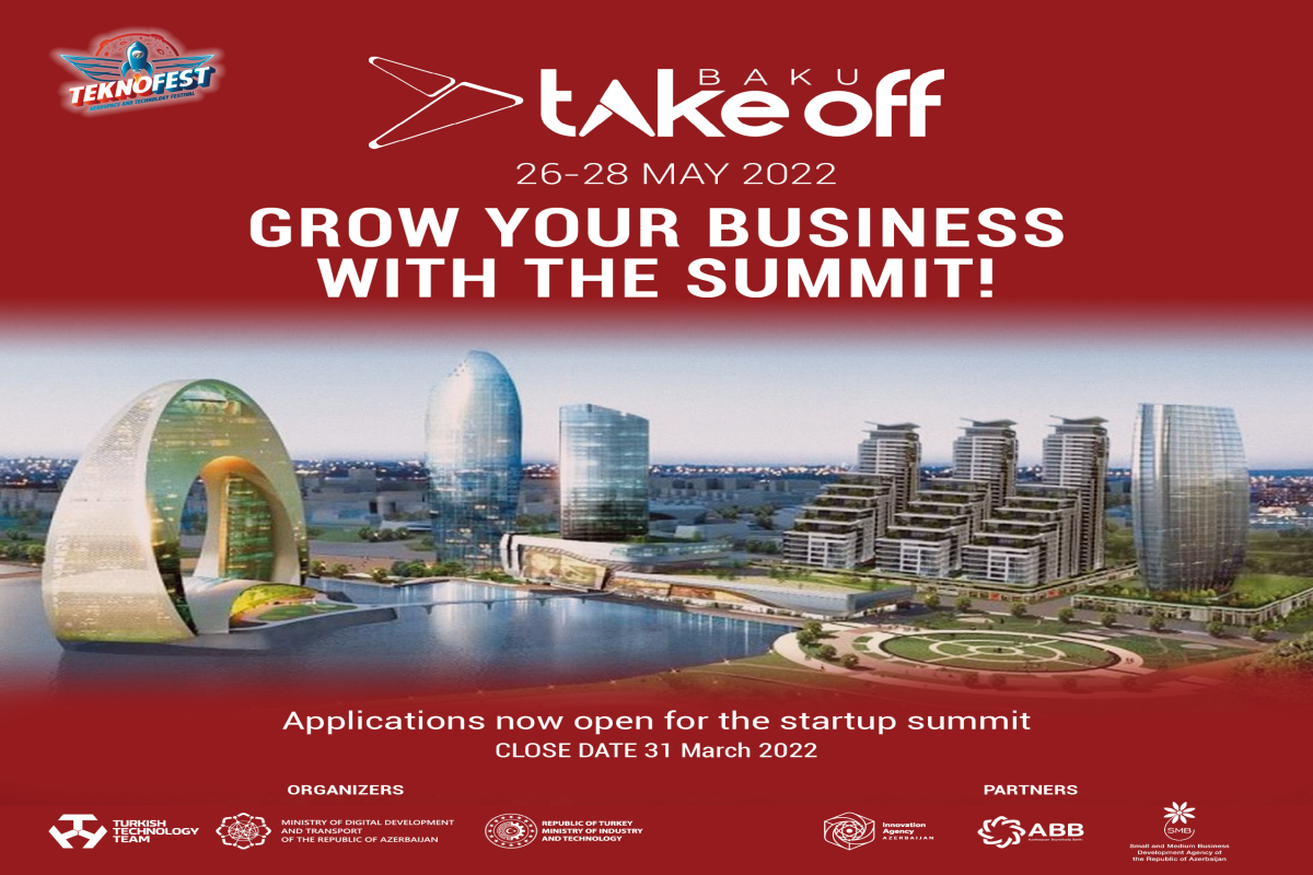 "Take Off Baku" beynəlxalq startap sammiti keçiriləcək