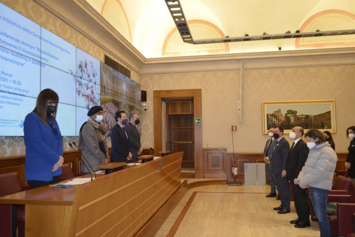 İtaliyada "Xocalı: Barışıq üçün etiraf et” təşəbbüsünün Roma Koalisiyası yaradılıb