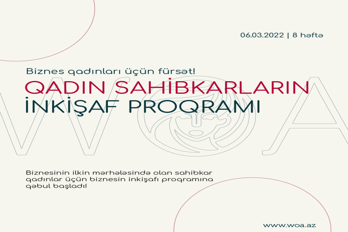 "Kapital Bank" "Qadın sahibkarların inkişafı proqramı"na dəstək verir