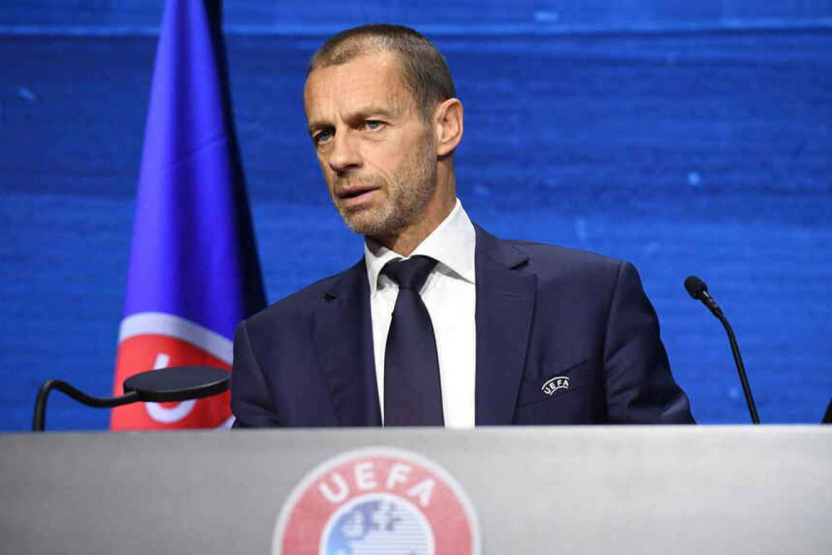UEFA prezidenti Avropa Superliqasının yeni layihəsi ilə bağlı xəbərdarlıq edib