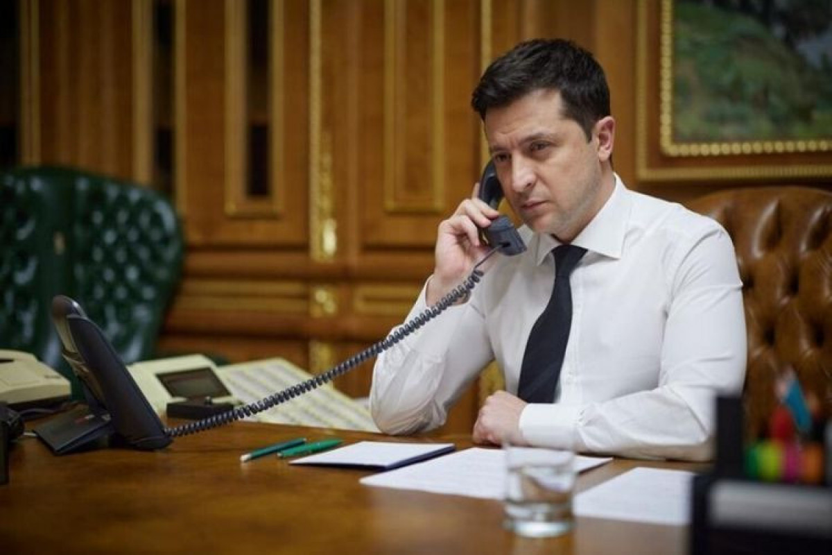 Zelenski Səudiyyə şahzadəsinə zəng edib