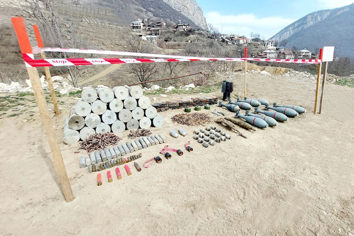 Müdafiə Nazirliyi minalardan təmizlənmiş ərazilərin sahəsini açıqlayıb