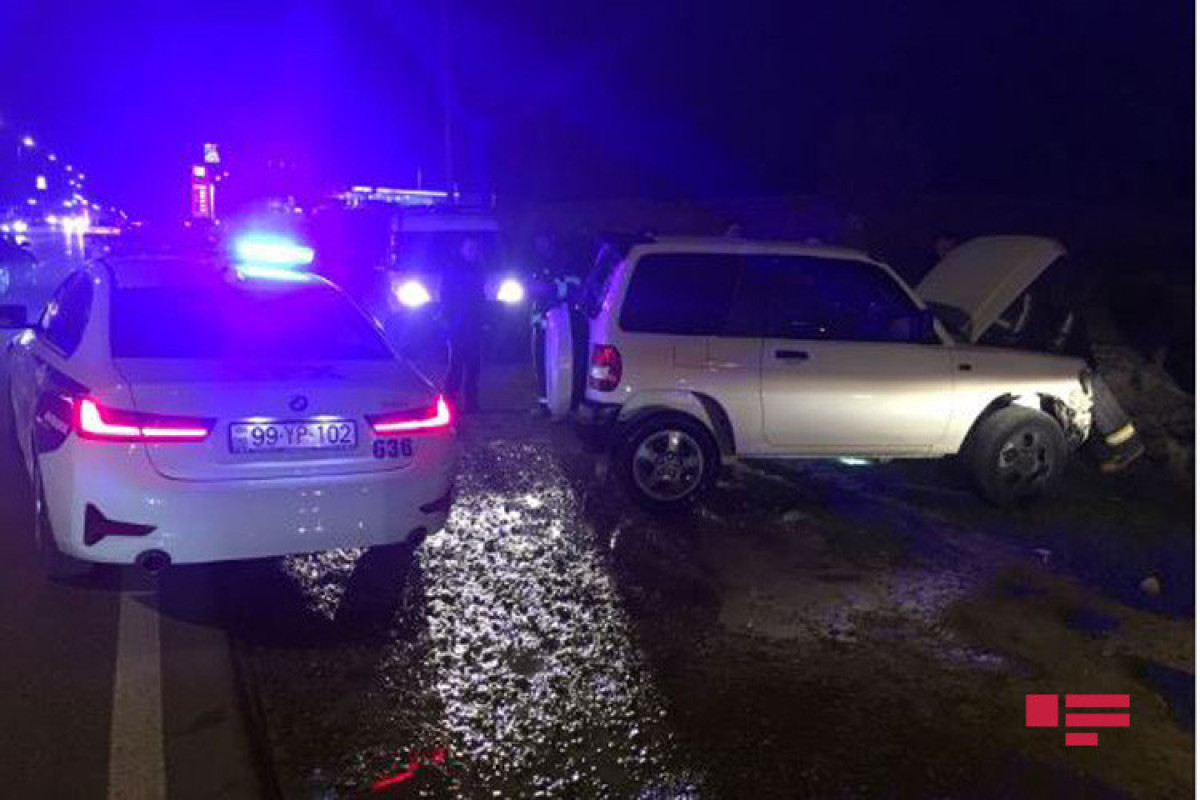 Abşeronda qadının avtomobilini qaçırıb qəza törədən şəxs saxlanılıb  - FOTO  - VİDEO 