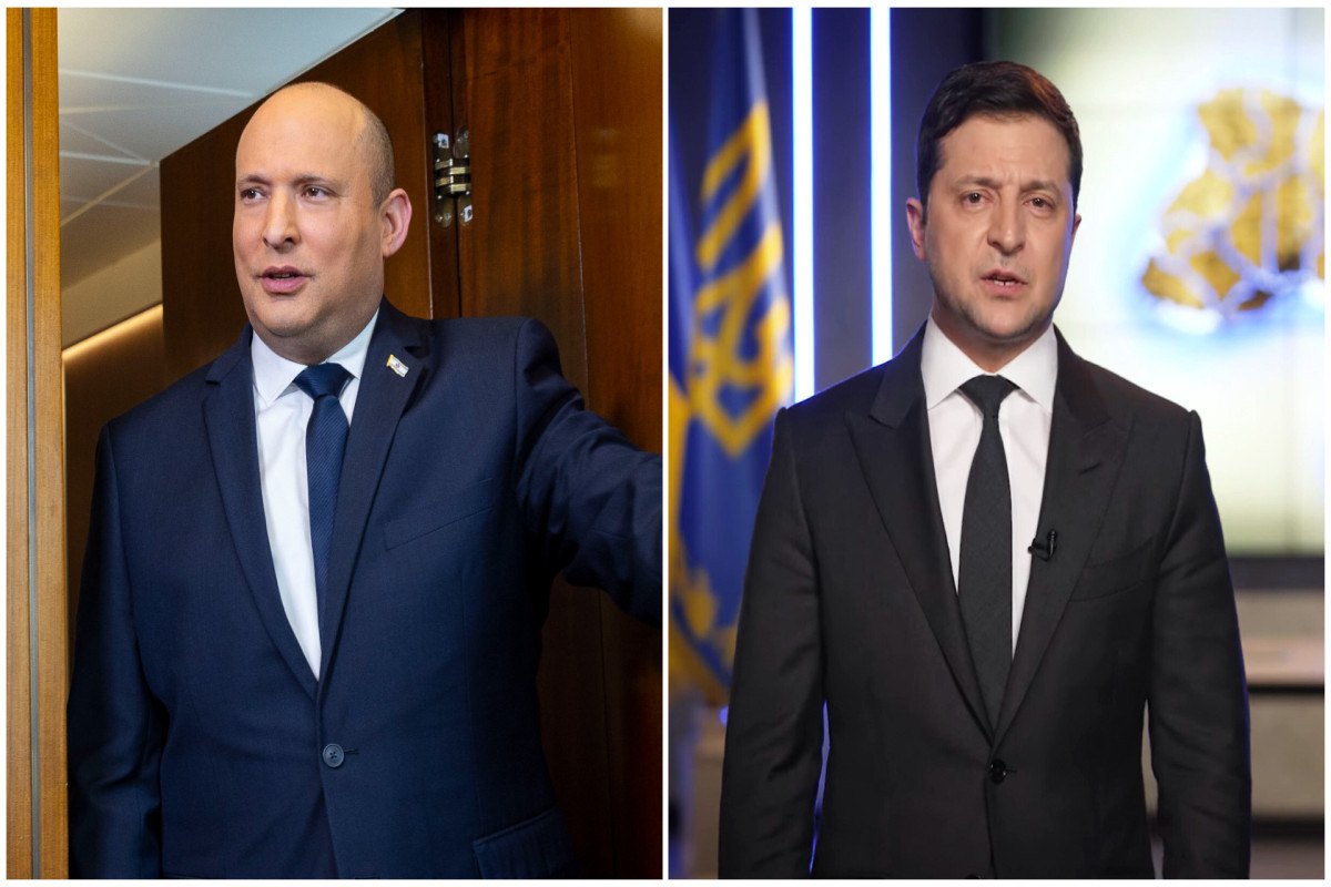 Bennet və Zelenski arasında telefon danışığı olub