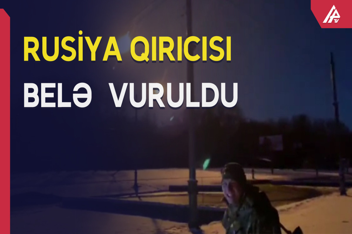 Rusiya qırıcısı Xarkov səmasında vurulub   - VİDEO 
