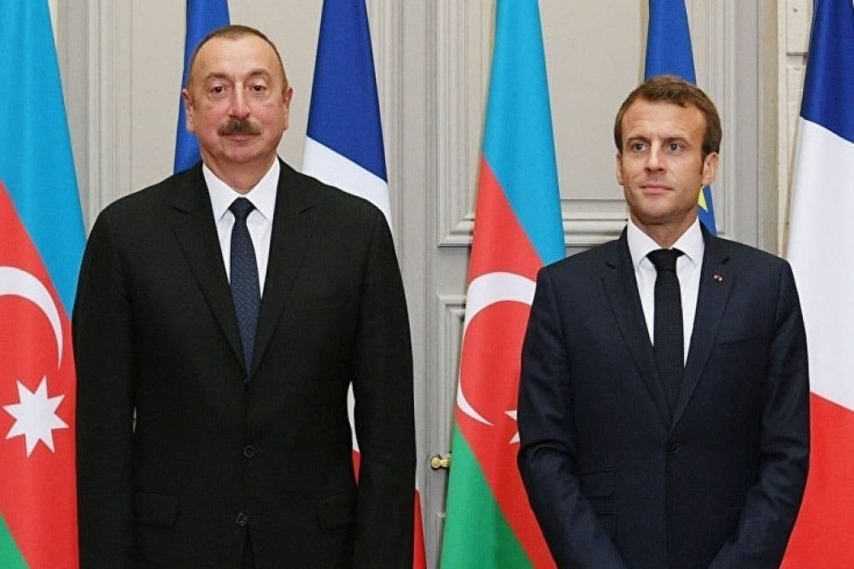Prezident İlham Əliyev, Makron
