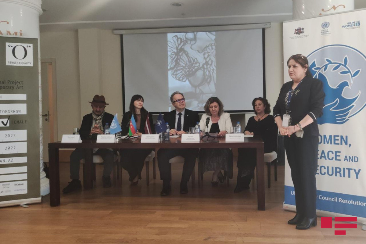 Gender Bərabərliyi üzrə Beynəlxalq Müasir İncəsənət layihəsi başlayıb - FOTO 