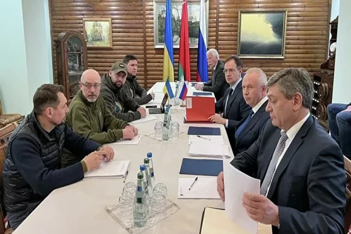 Rusiya-Ukrayna danışıqlarının üçüncü raundu başa çatıb - FOTO  - YENİLƏNİB-5  - VİDEO 