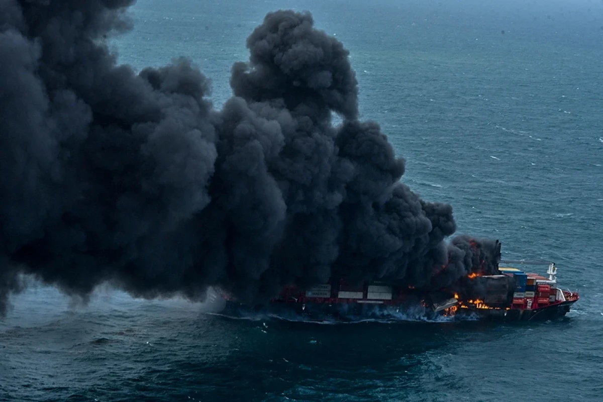 An oil tanker is on fire in the Black Sea, nearly two weeks after apparent Russian military strike