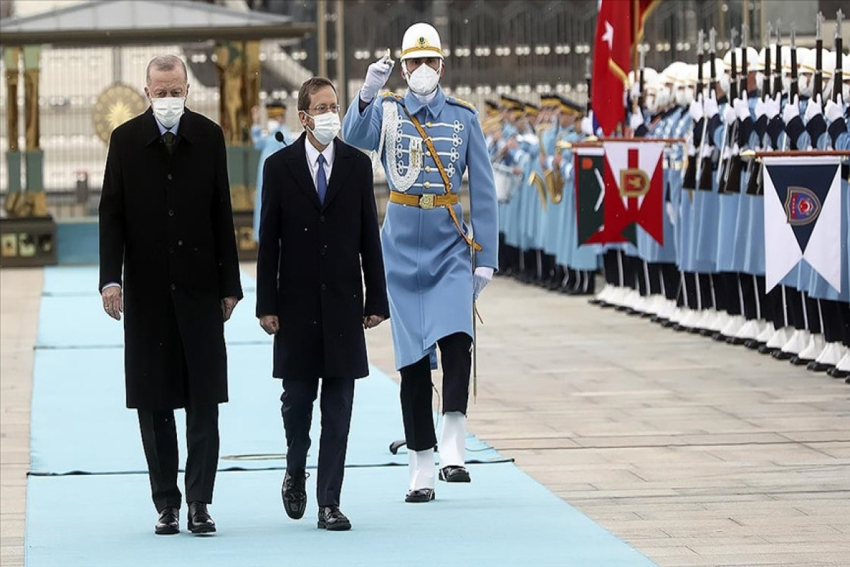 Rəcəb Tayyib Ərdoğan, İsaak Herzoq