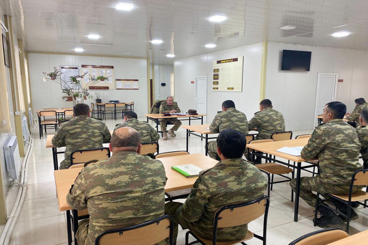 Azerbaijani MoD: Training-methodological classes were held in military ...