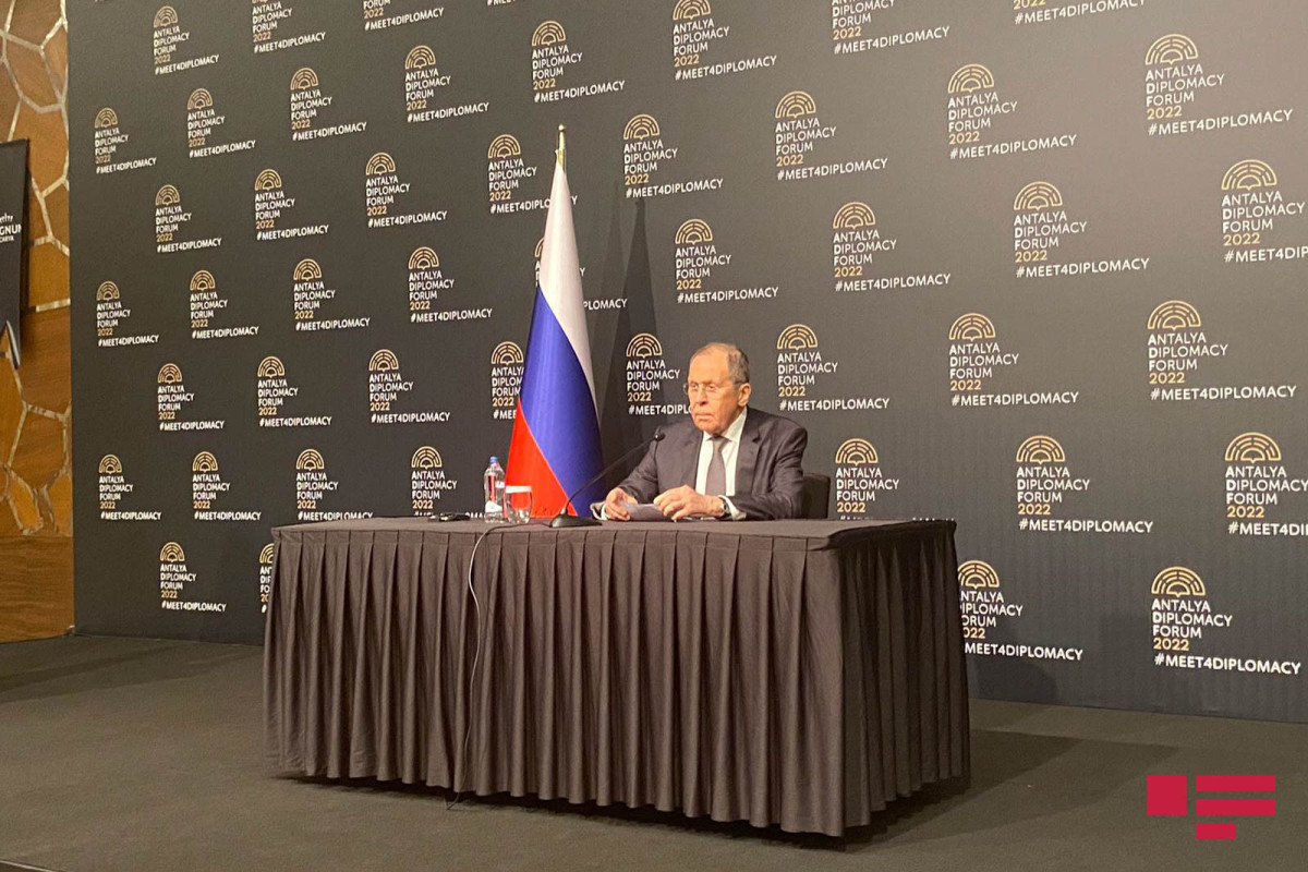 Lavrov Rusiyanın təkliflərini Ukraynaya təqdim etdiklərini bildirib
