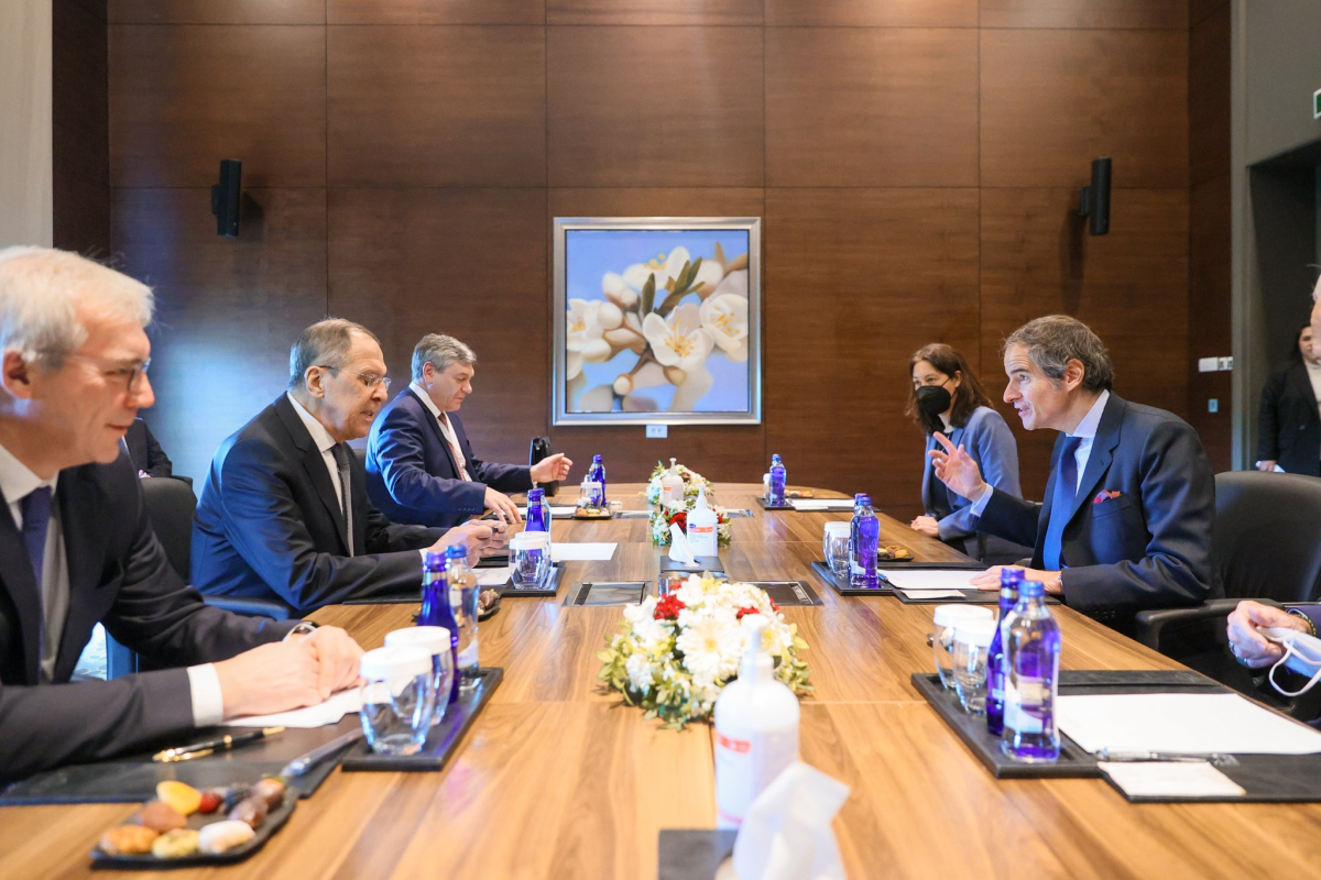 Lavrov AEBA-nın baş direktoru ilə görüşüb - FOTO 