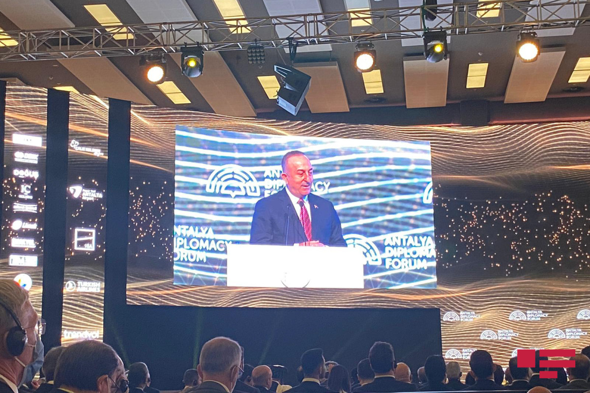 Çavuşoğlu: “Antalya Diplomatiya Forumunda Cənubi Qafqazdakı vəziyyət də müzakirə ediləcək”