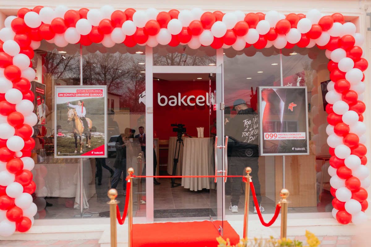"Bakcell" Bərdədə yeni konsept mağazasını açıb - FOTO  - VİDEO 