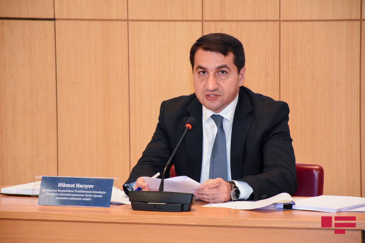 Prezidentin köməkçisi: "Azərbaycan və Ermənistan arasında görüşlər görüş naminə olmamalıdır"