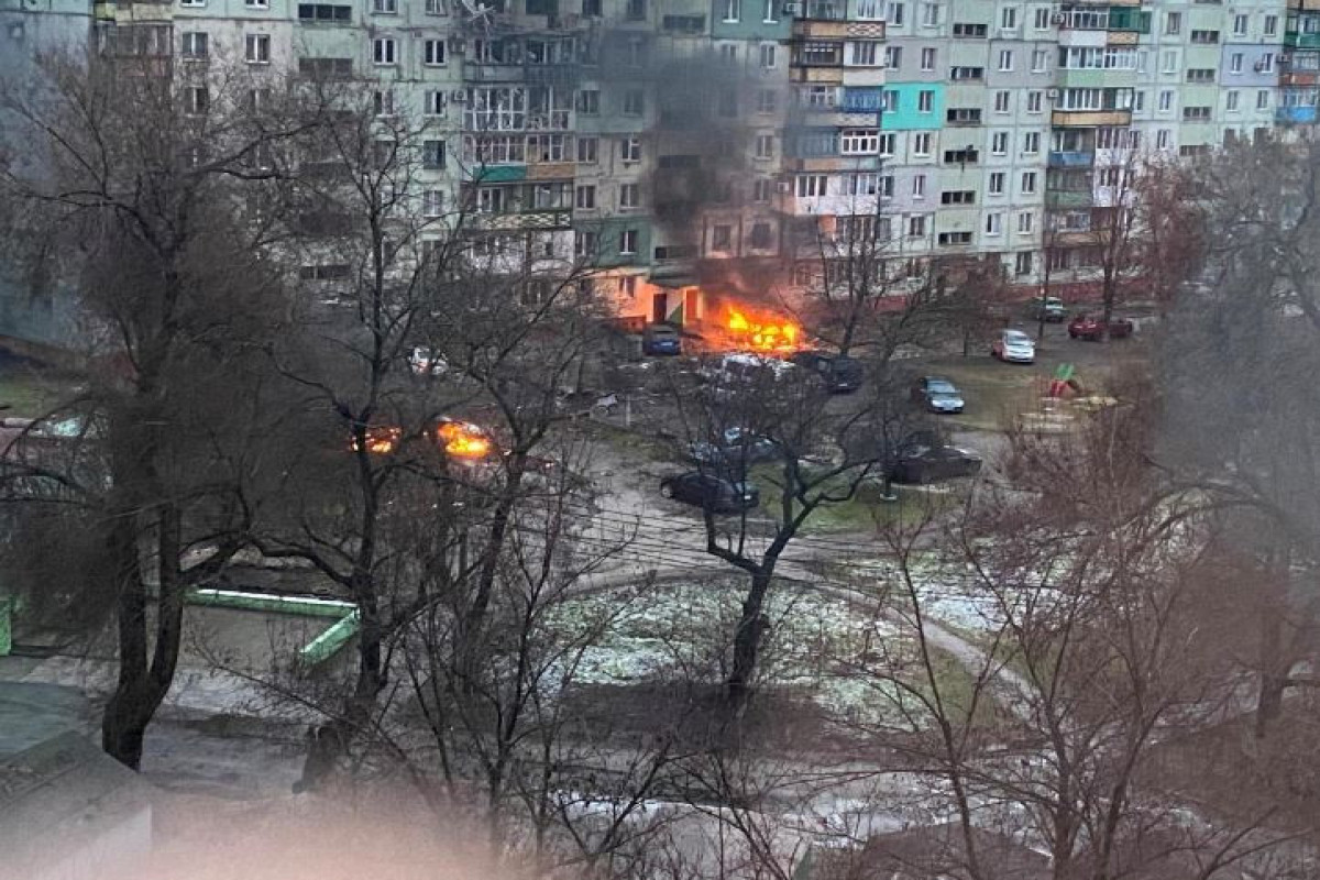 Şəhər meri: “Rusiya ordusu Mariupola 100 aviabomba atıb, 2187 sakin həlak olub"