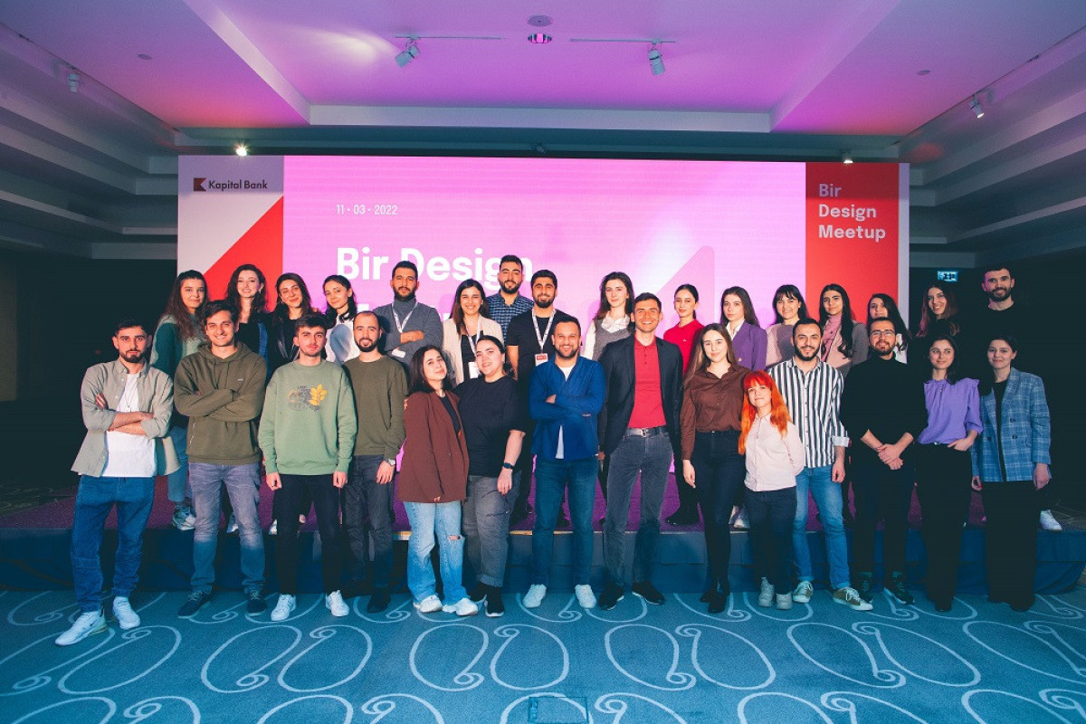 "Kapital Bank" əməkdaşları üçün "Bir Design Meetup" tədbiri keçirilib - FOTO 