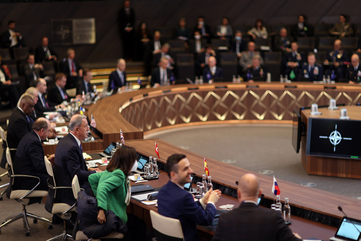 Akar Rusiya-Ukrayna panelində iştirak edib