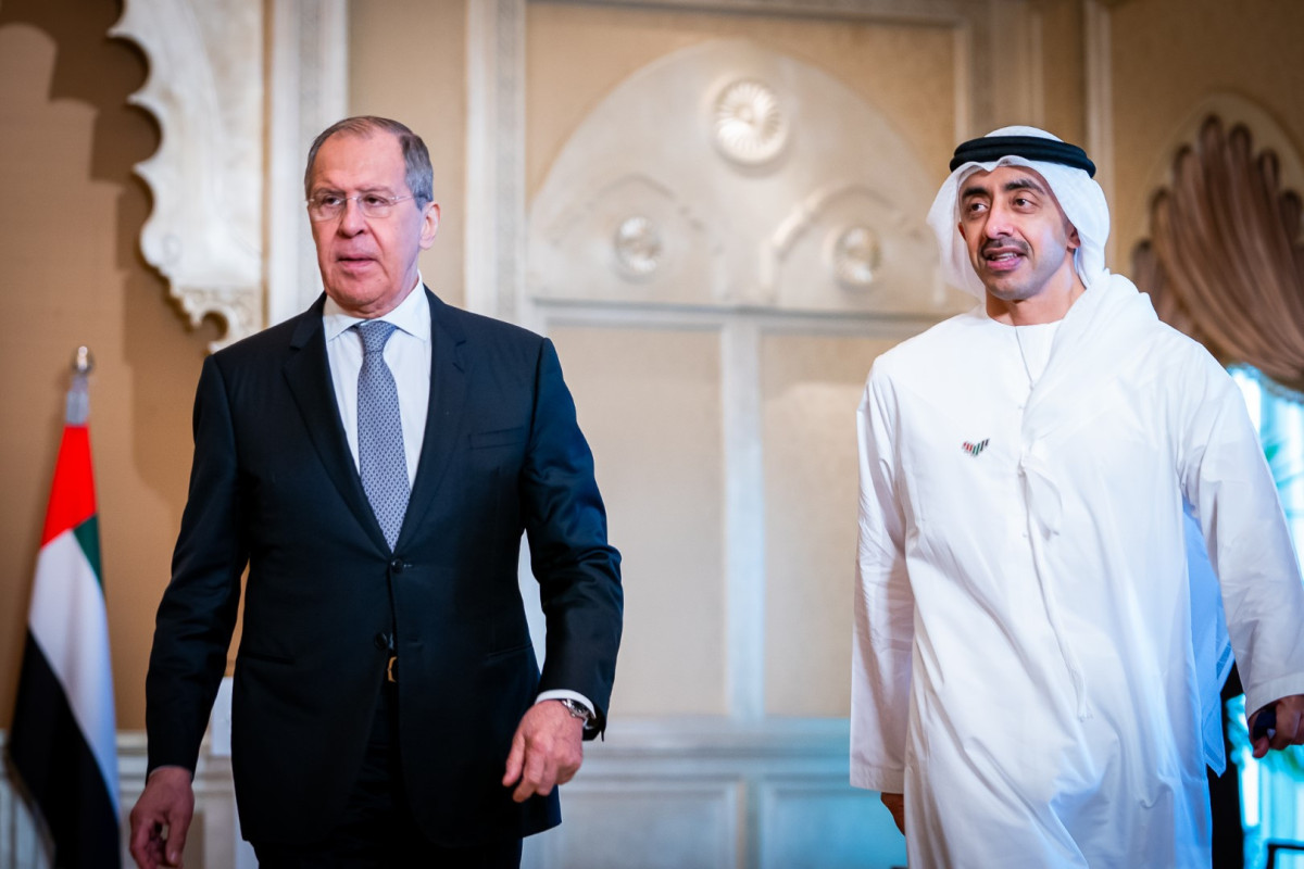 Lavrov BƏƏ XİN başçısı ilə Ukrayna məsələsini müzakirə edib